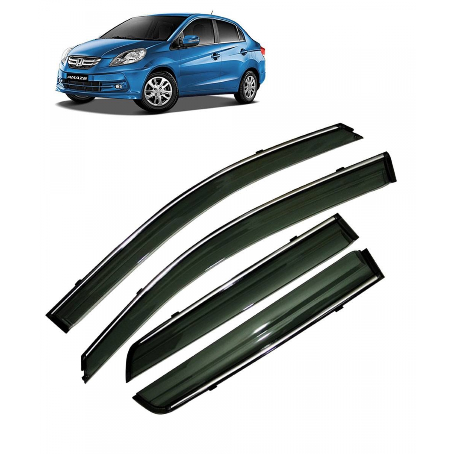 Honda amaze door visor discount
